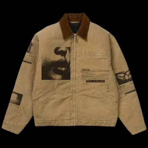 Travis Scott System Work Jacket Tan