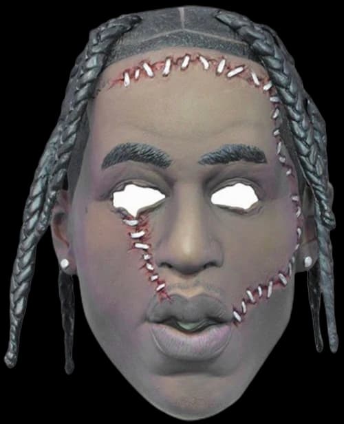 Travis Scott Texas Chainsaw Massacre Mask Brown
