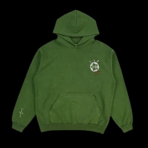 Travis Scott The Utopia Issue Hoodie Green