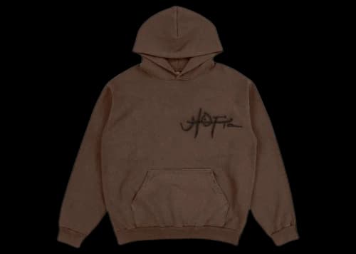 Travis Scott Utopia A2 Hooded Sweatshirt Brown