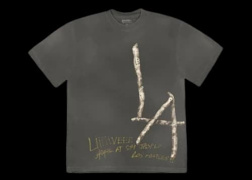 Travis Scott Utopia Is In Los Angeles T-shirt Black
