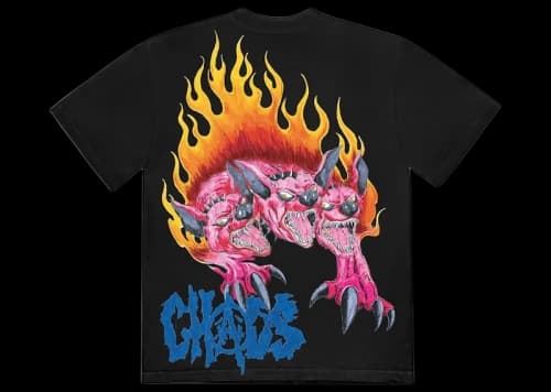 Travis Scott Utopia x St Michael 1B Tee Black