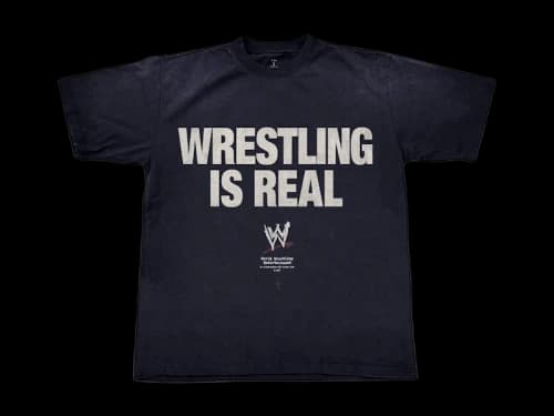 Travis Scott Wrestling Is Real T-shirt Black