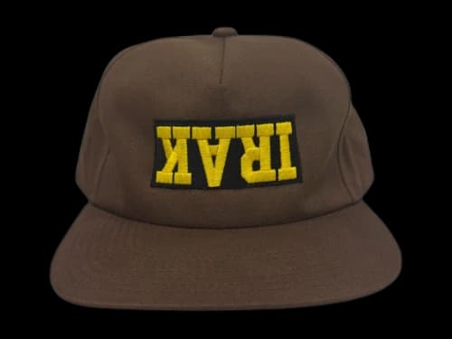 Travis Scott x Irak Logo Hat Brown