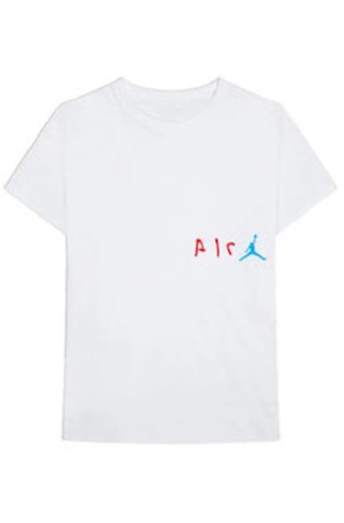 Travis Scott x Jordan Air Cactus Jack Tee White