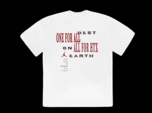 Travis Scott x Jordan Best On Earth T-shirt White