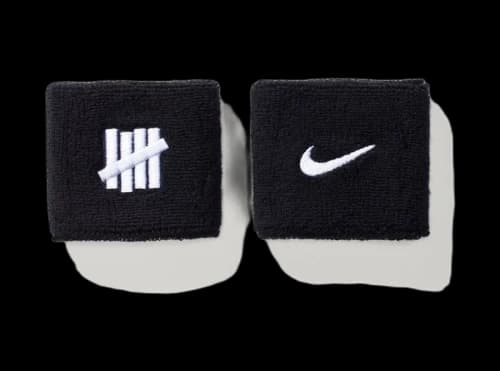 Undefeated x Nike Wristband Black