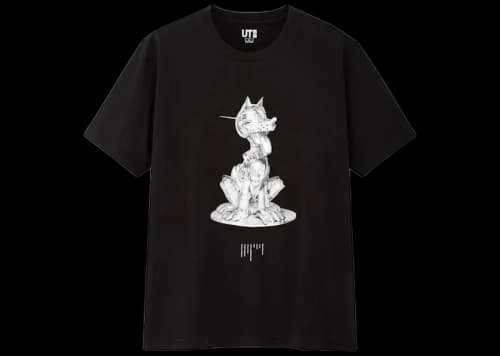 Uniqlo NEO-MIYAGE Hajime Sorayama T-Shirt Black