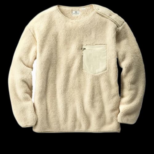 Uniqlo x Engineered Garments Fleece Pullover (US Sizing) Cream