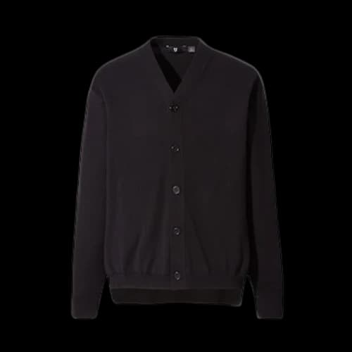 Uniqlo x Jil Sander V Neck Cardigan Black