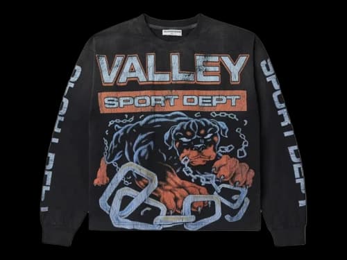 Vale Forever Big Dogs Sports Long-Sleeve Tee Black