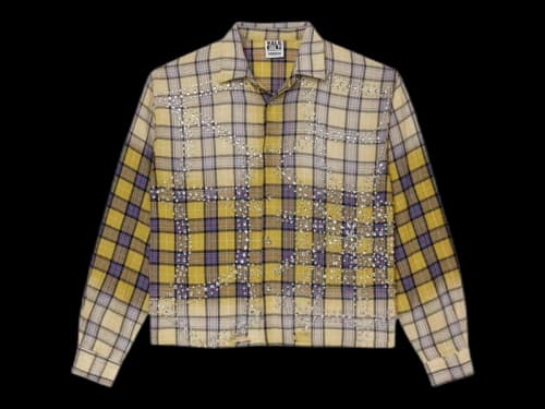Vale Forever Lemonhead L/S Flannel Yellow/Blue