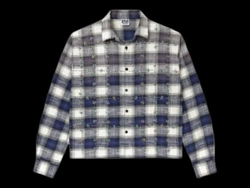 Vale Forever Sky Gems L/S Flannel Navy