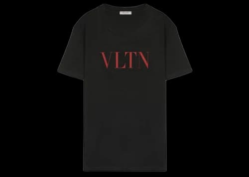 Valentino VLTN Print T-shirt Black/Red