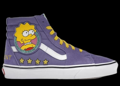 Vans Sk8-Hi The Simpsons Lisa