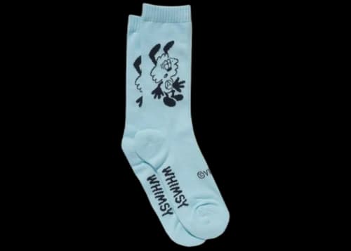 Verdy x Whimsy Socks Blue