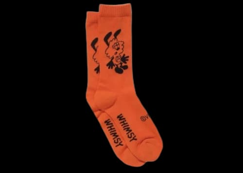 Verdy x Whimsy Socks Orange
