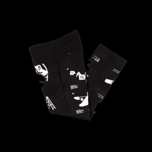 Virgil Abloh ICA "FOS" Work Pant Black