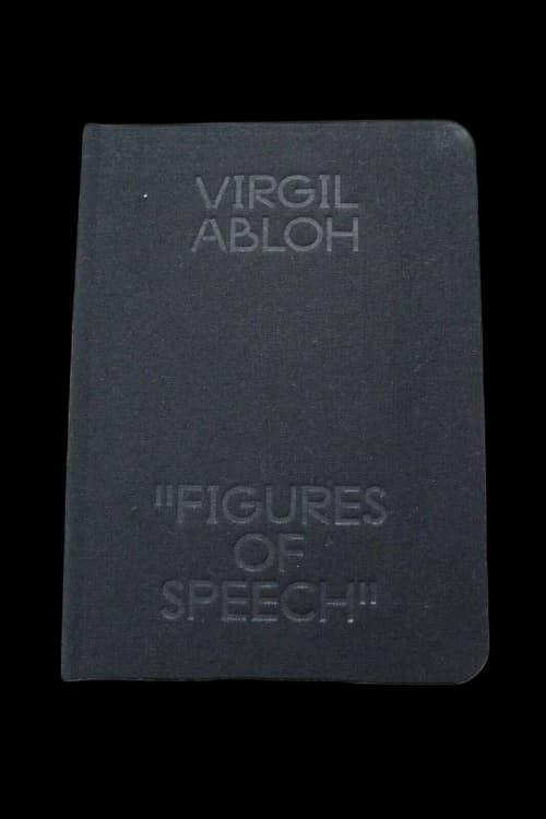 Virgil Abloh x MCA Figures of Speech Notebook Black