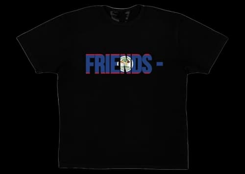 Vlone FRIENDS BLZ T-shirt Black