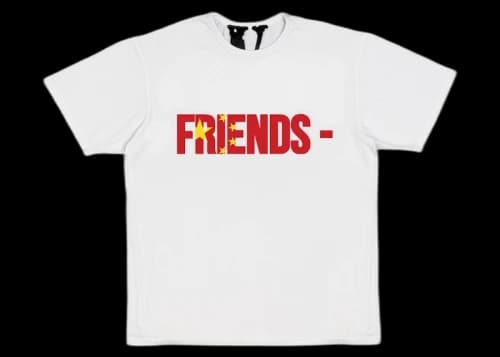 Vlone FRIENDS CHN T-shirt White
