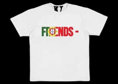 Vlone FRIENDS PRT T-shirt White