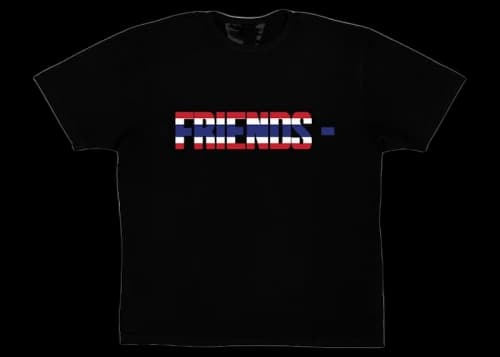 Vlone FRIENDS THA T-shirt Black