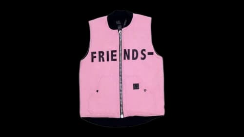 Vlone Kissing Pink Vest Pink