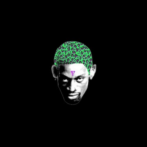 Vlone Rodman Cheetah T-shirt White