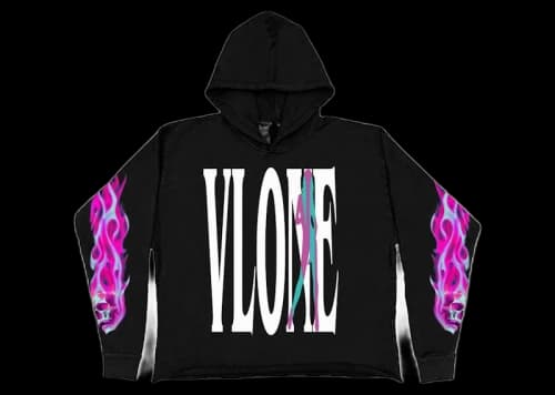Vlone Vice City Hoodie Black