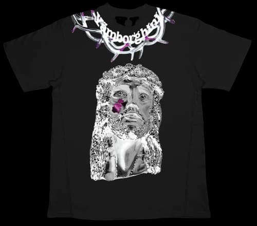 Vlone Yams Day Jesus Piece T-shirt Black