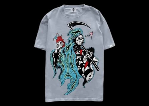 Warren Lotas Matty boy Reaper Tee Grey