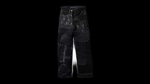 Who Decides War Women's Boro Grid Denim Black