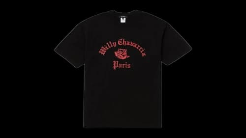 Willy Chavarria WC Paris Tee Black