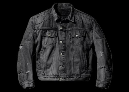 Yeezy Gap Engineered by Balenciaga Padded Denim Jacket Grey Wash