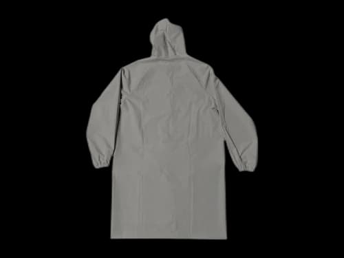 Yeezy RC-01 No Print Raincoat Dark Grey