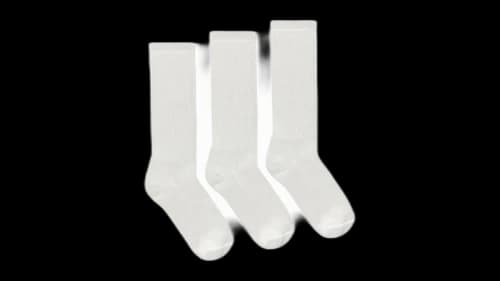 Yeezy SK-01 Sock (Set of 3) White