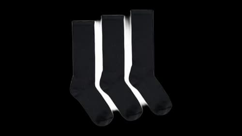 Yeezy SK-01 Socks (Set of 3) Black