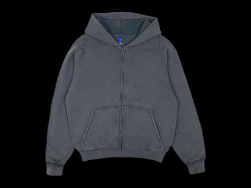 Yeezy x Gap Zip Up Hoodie Poetic Grey