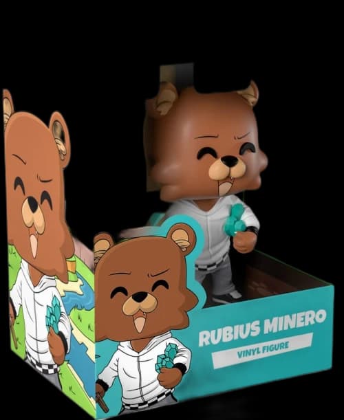 Youtooz Rubius Minero Vinyl Figure MINERO OSO
