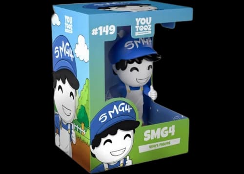 Youtooz SMG4 Luke Vinyl Figure GLITCH WHITE