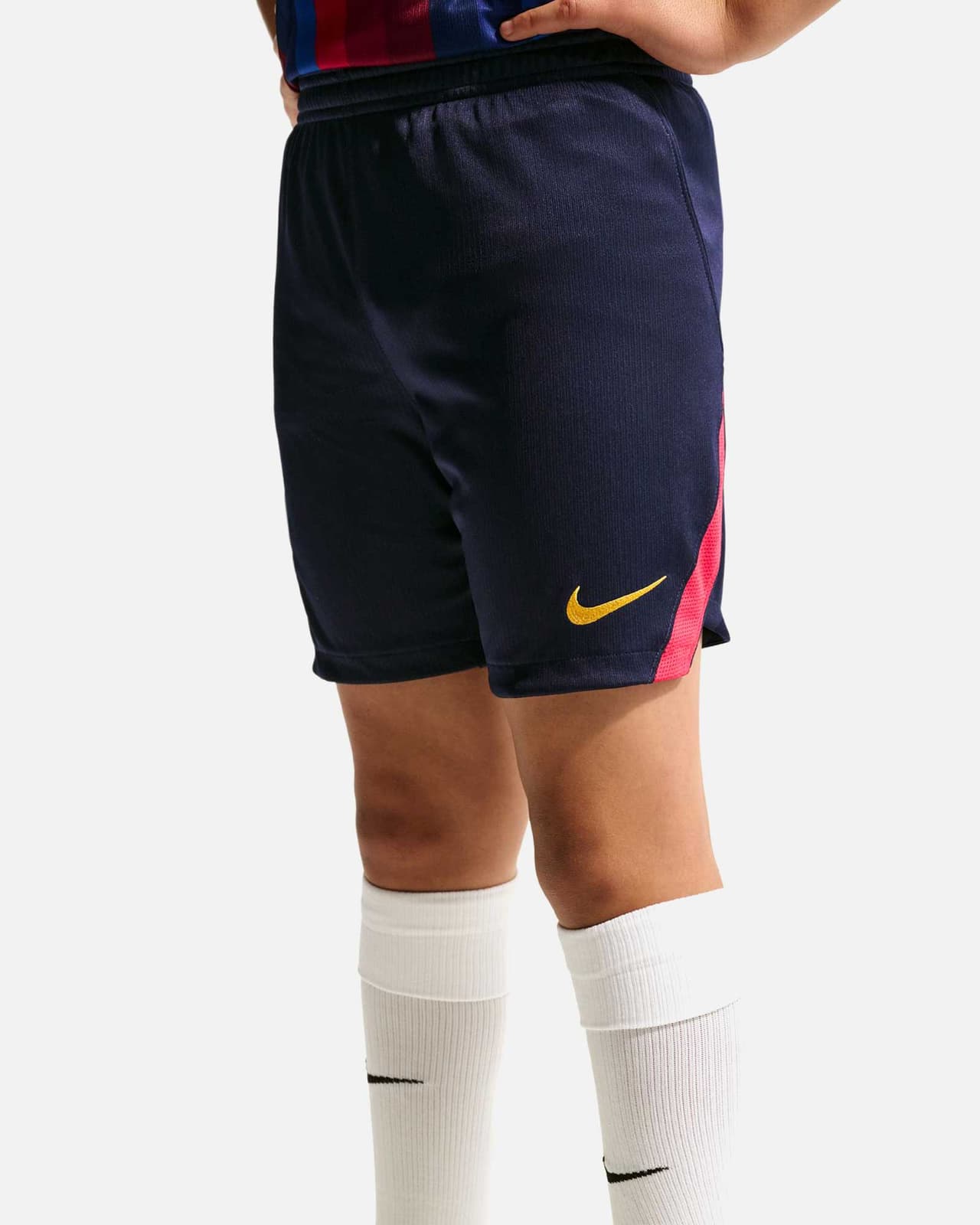 (GS) Nike x F.C. Barcelona 2026/27 Stadium Home Dri-FIT Replica Shorts 'Deep Garnet Blue Void Mineral Yellow' — foto 5