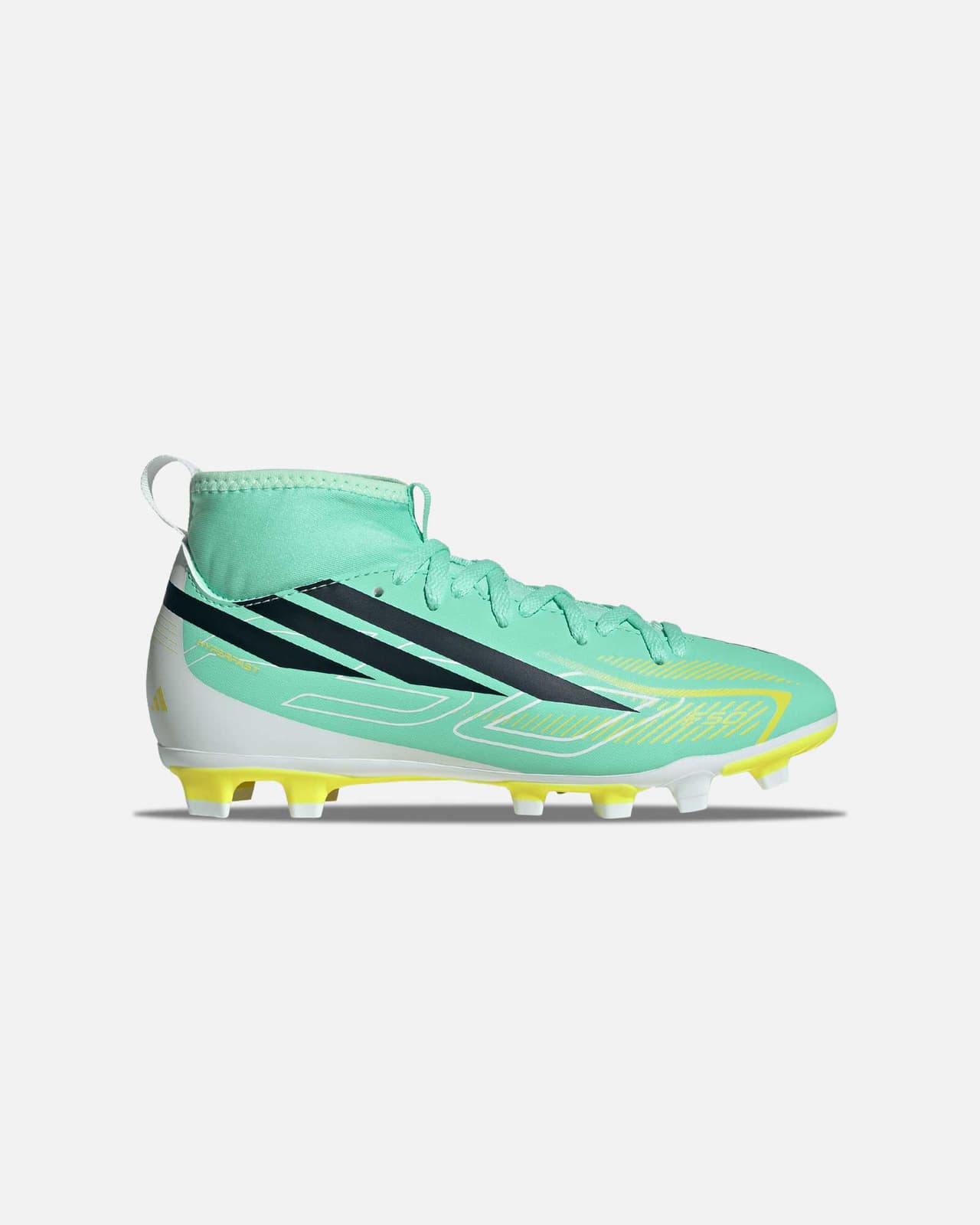 adidas Botas de fútbol F50 Hyperfast Club Mid FG/MG