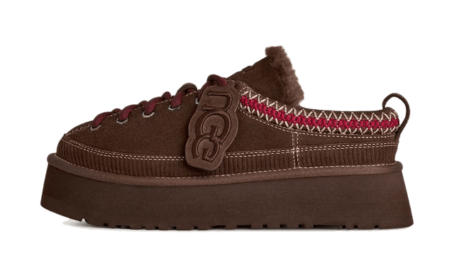 UGG Heritage Lace-Up Slipper 'Burnt Cedar' (Women's)