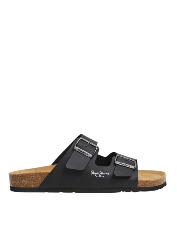 Pepe Jeans sandalias bio m double kan en color negro para hombre