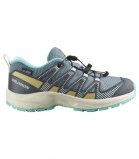 Salomon Zapatillas Xa Pro V8 WP J Niños Trooper Blue