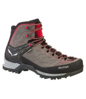 Salewa Botas MS Mtn Trainer Mid GoreTex Hombre Gris Rojo
