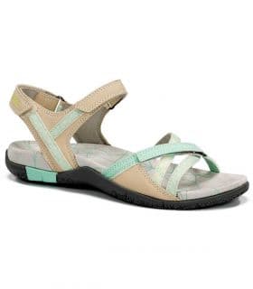 Chiruca Sandalias Valencia 04 Mujer Beige Verde