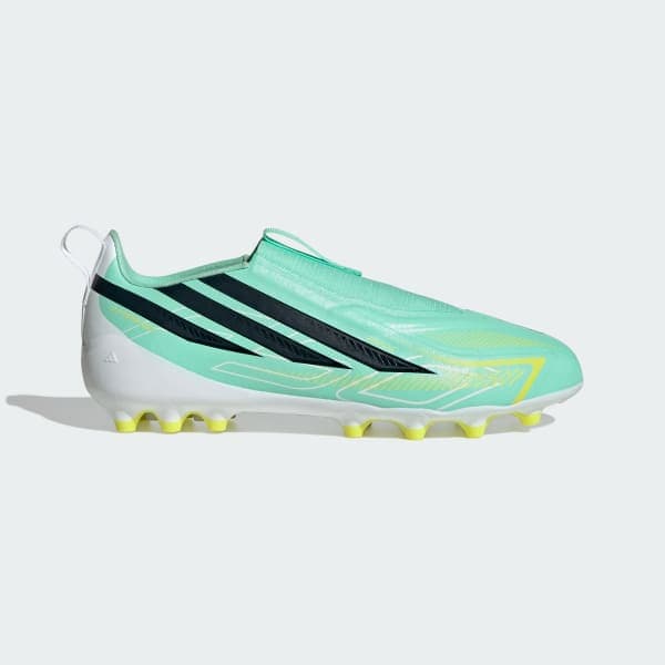 adidas Botas de fútbol F50 HYPERFAST LEAGUE sin cordones para césped artificial