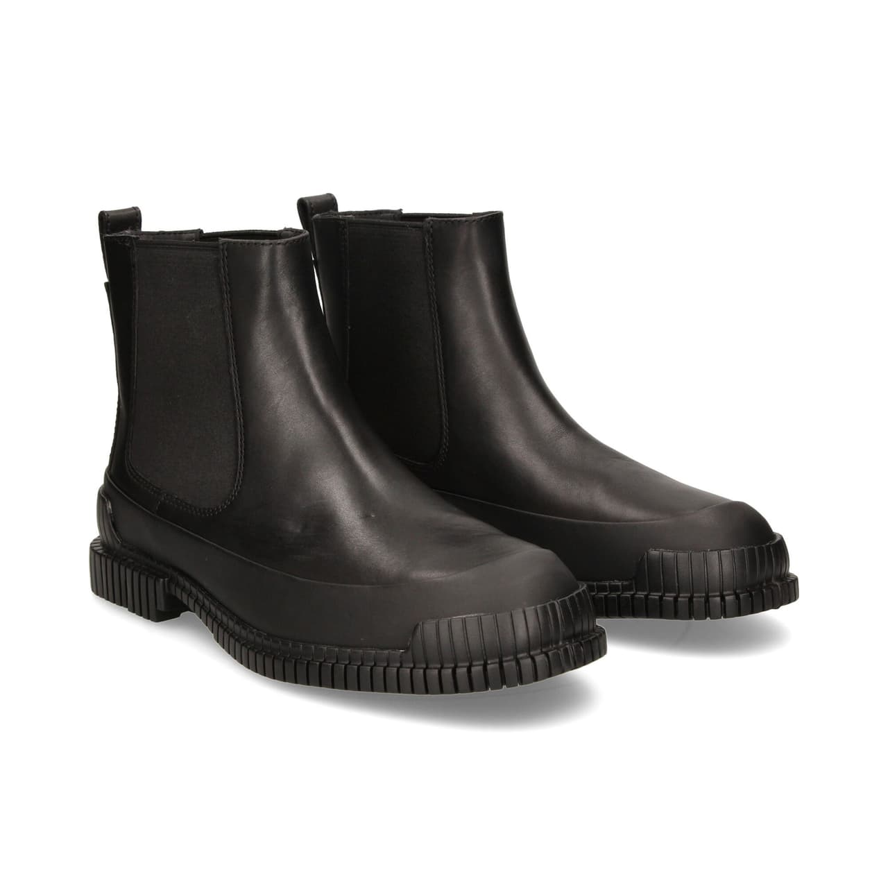 Camper Botin Militar Elastico Negro
